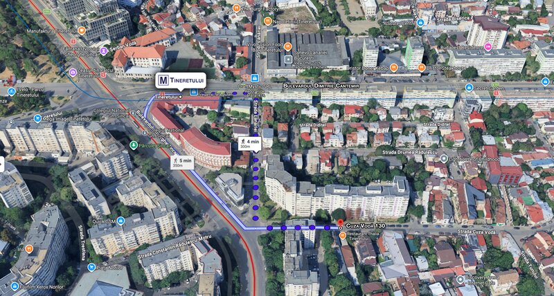 Tineretului, direct proprietar, 54 mp, la 4 min. de metrou Tineretului